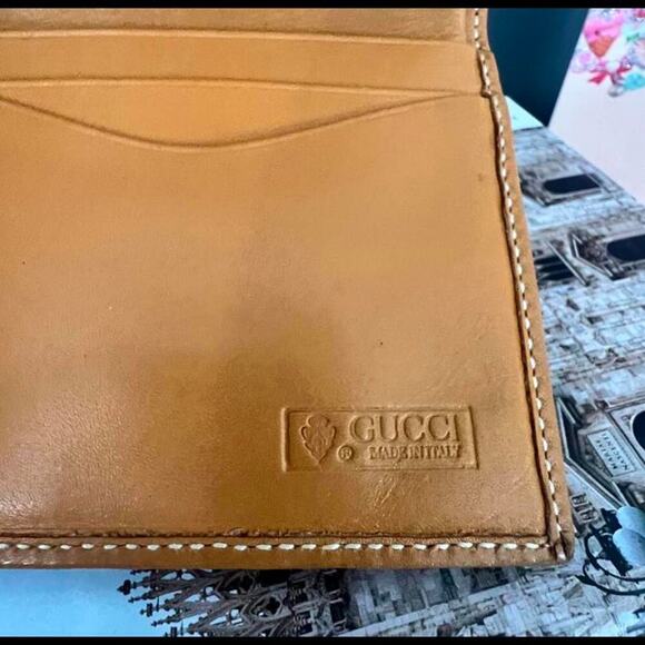 Gucci Micro GG Vintage BiFold Kiss Lock Wallet (GGXX001) - Picture 9 of 12